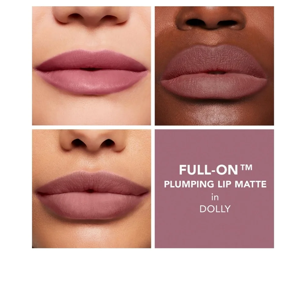 Buxom Glam Full-On Plumping  Lip Matte- Dolly NIB